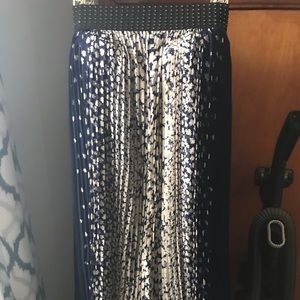 Floor Length Floral Skirt